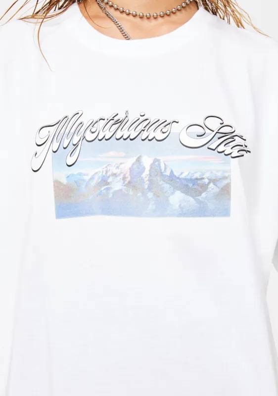 Mysterious Shit Graphic Tee sold by Dolls Kill