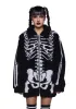 Bare Bones Sherpa Jacket sold by Dolls Kill