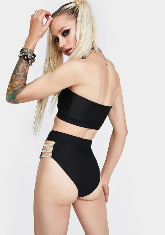 Evil Girl Code Bikini Set sold by Dolls Kill