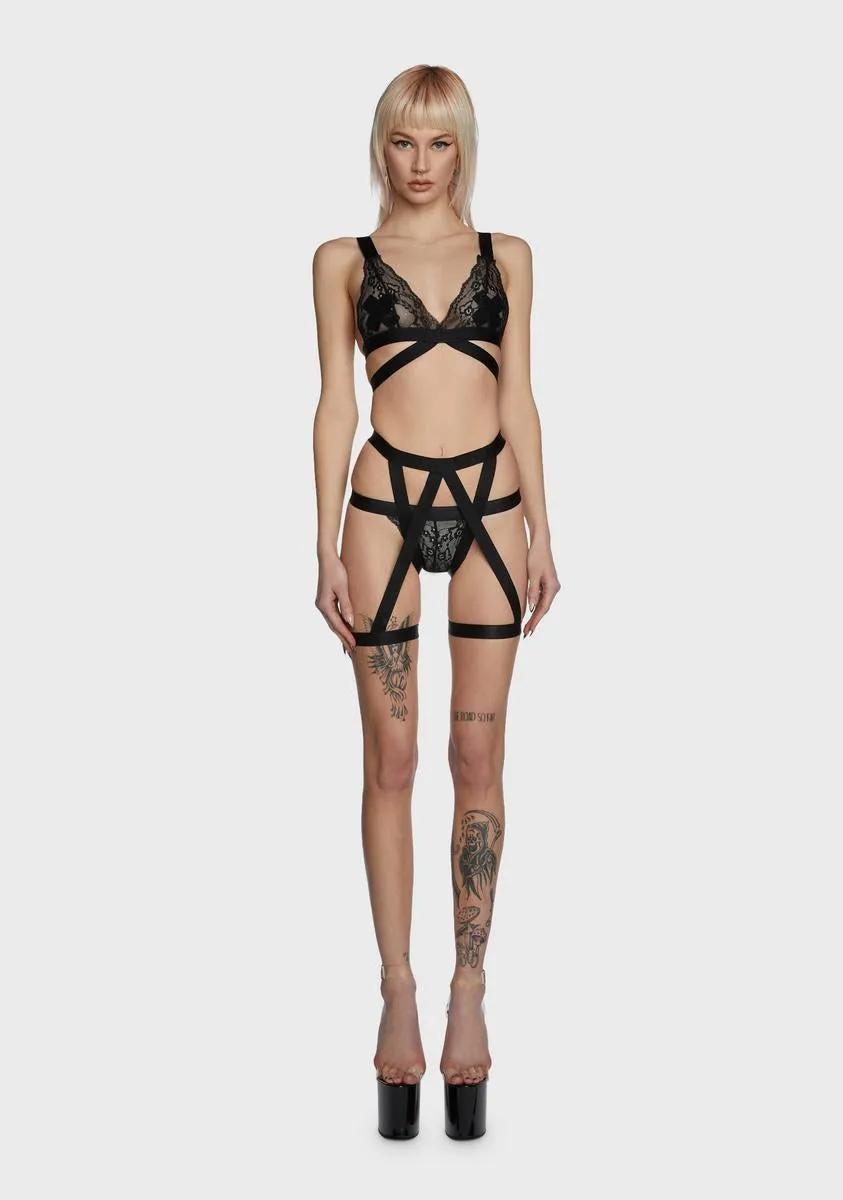 Dirty Talk Lingerie Set sold by Dolls Kill product image thumbnail 4