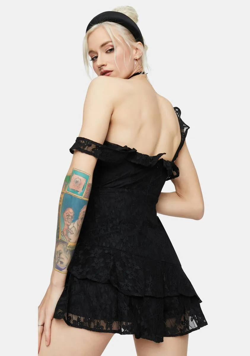 Jet Another Day Of Sun Lace Romper sold by Dolls Kill product image thumbnail 4