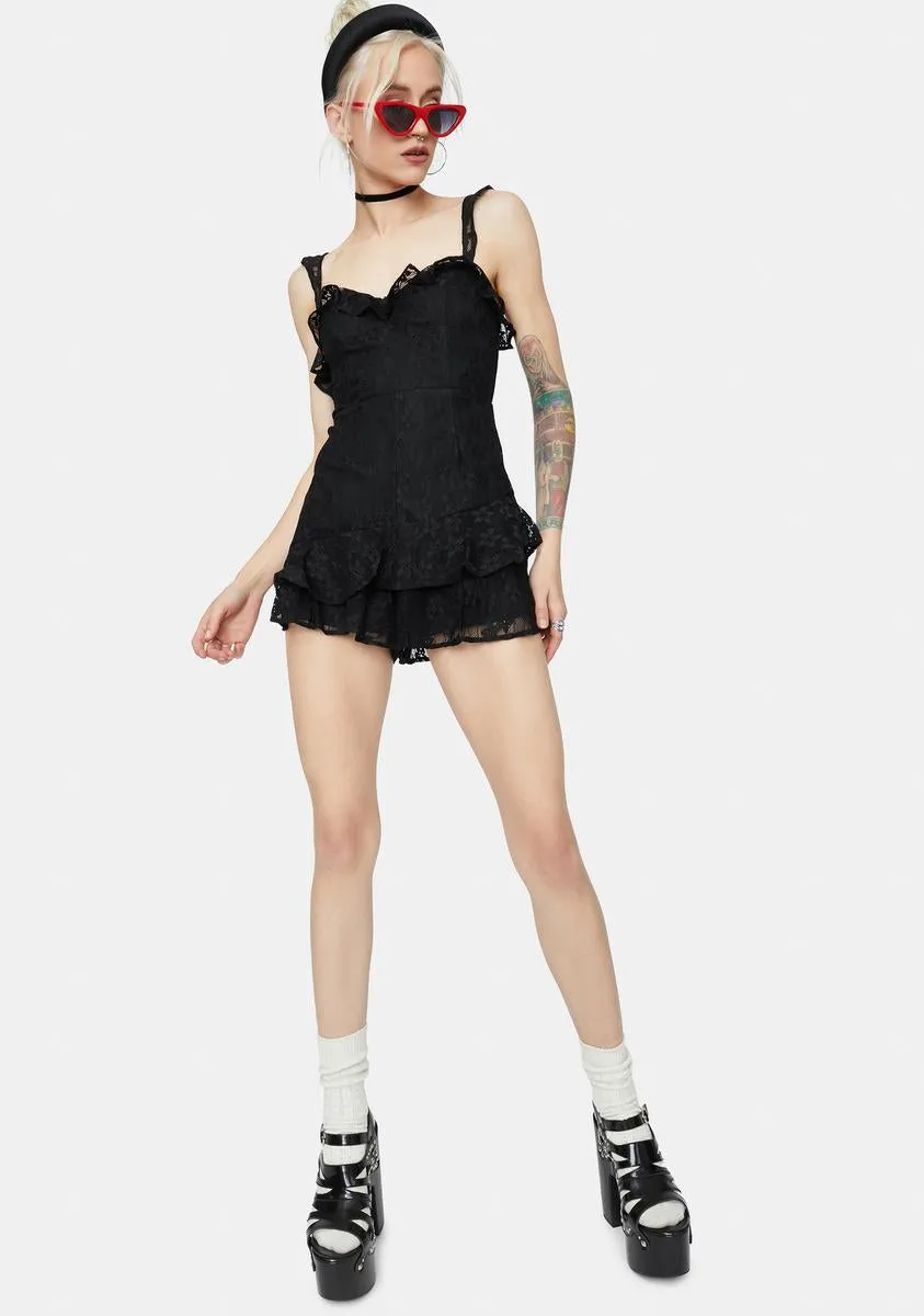 Jet Another Day Of Sun Lace Romper sold by Dolls Kill product image thumbnail 3