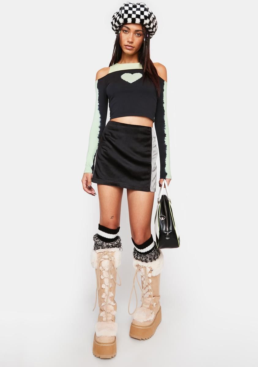 After Your Heart Crop Top sold by Dolls Kill product image thumbnail 3
