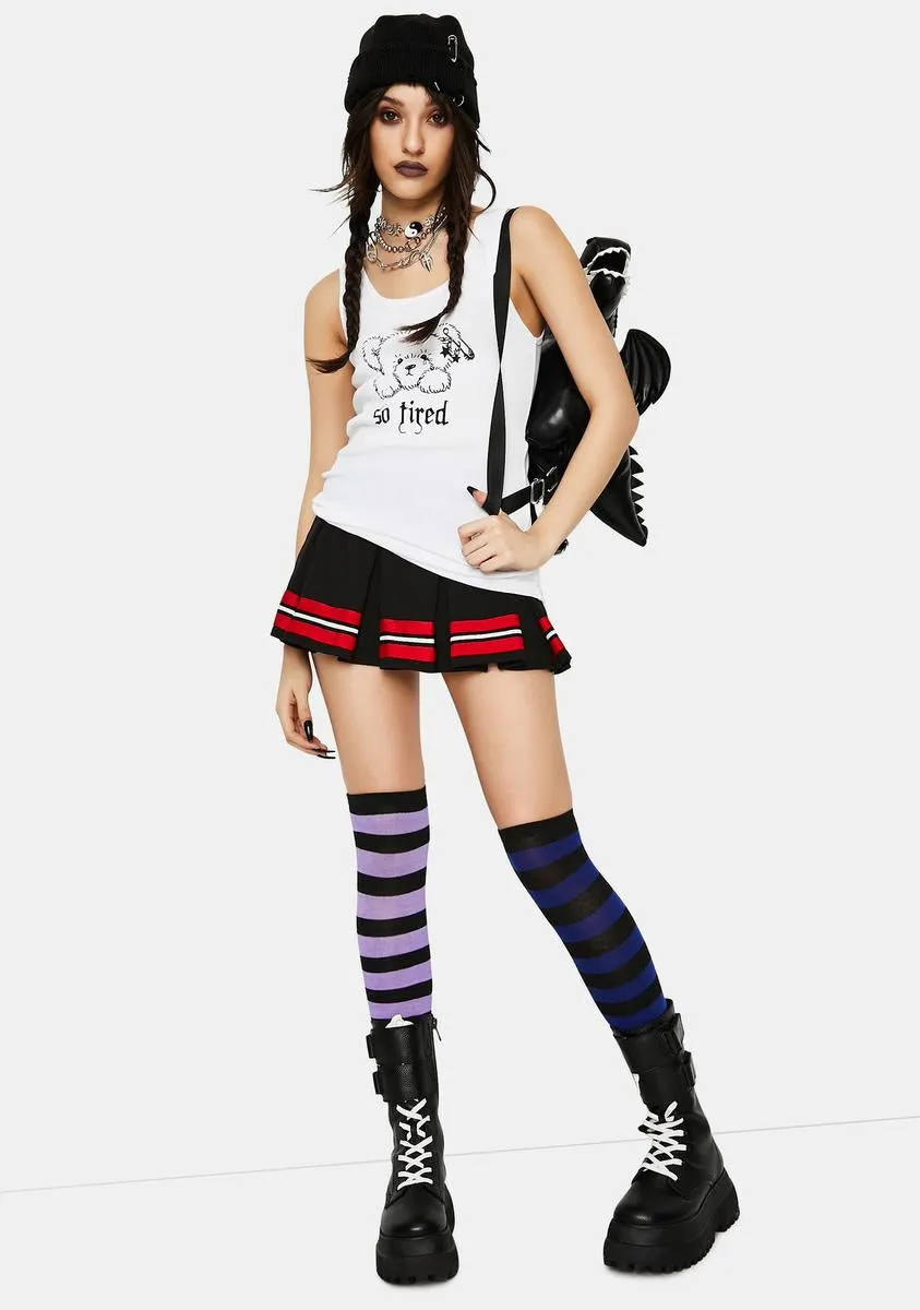 So Tired Graphic Tank Top sold by Dolls Kill product image thumbnail 3