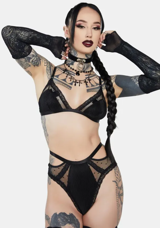 One More Time Lingerie Set sold by Dolls Kill