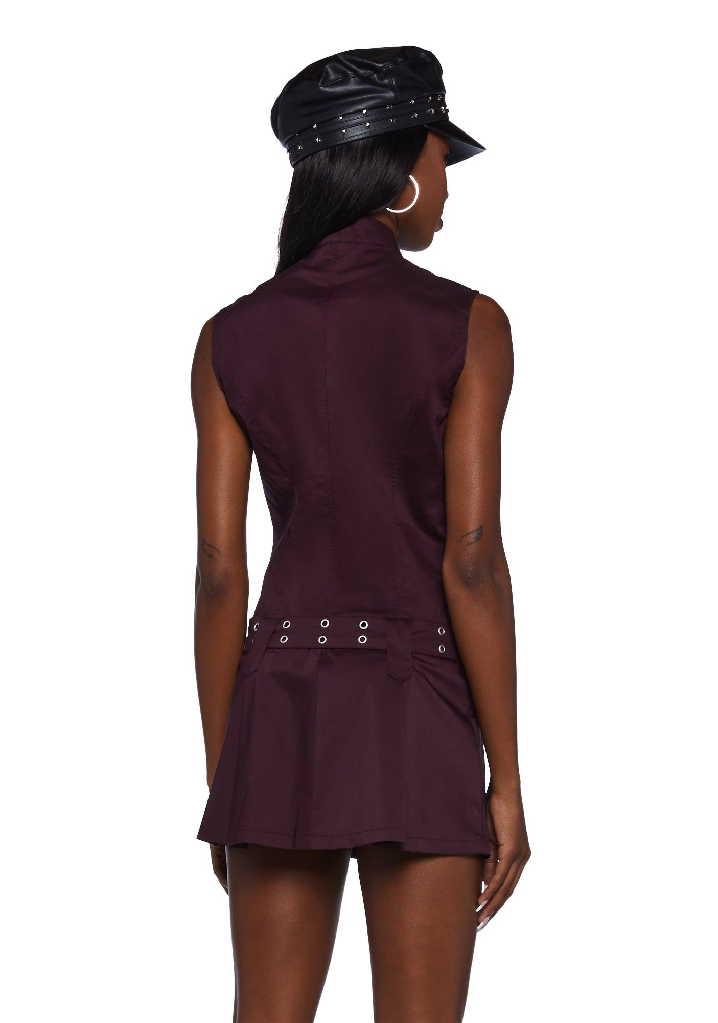 Claire Moto Mini Dress sold by Dolls Kill product image thumbnail 4