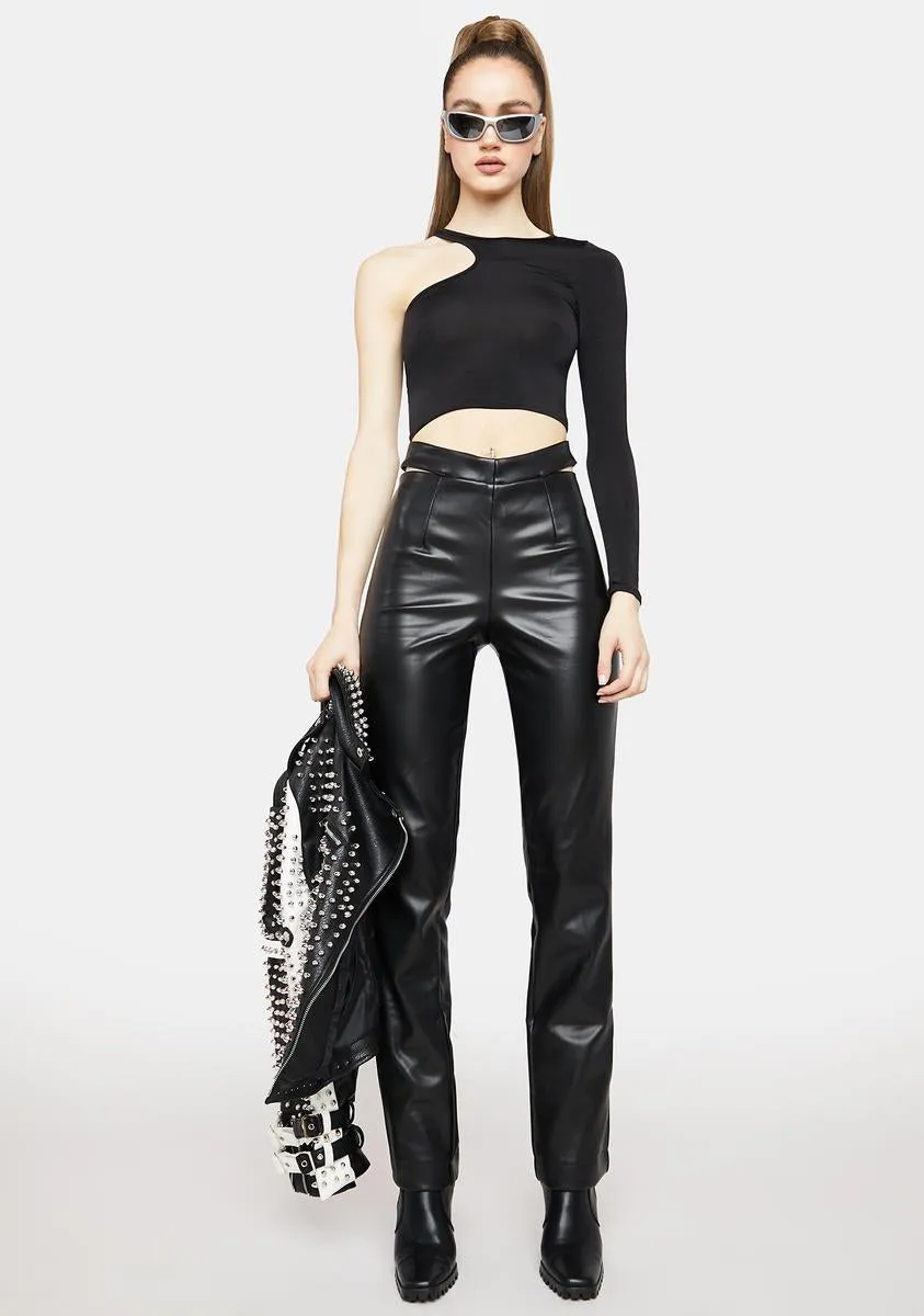 Don't Blame Me Asymmetrical Top sold by Dolls Kill product image thumbnail 5