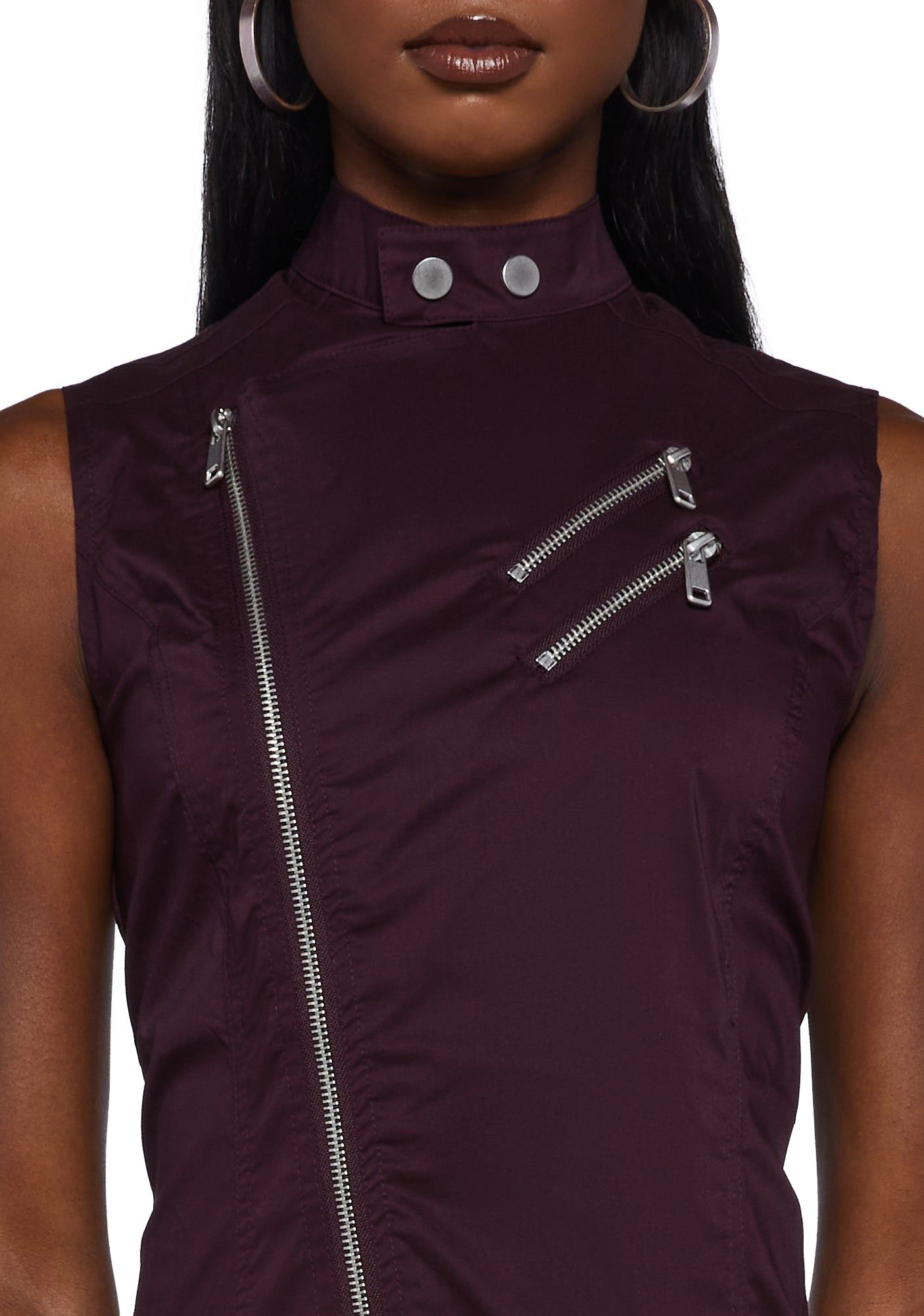 Claire Moto Mini Dress sold by Dolls Kill product image thumbnail 5