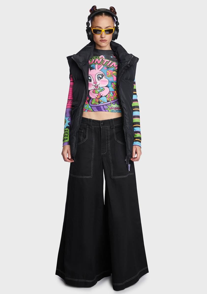 Twilight As My Guide Wide Leg Pants sold by Dolls Kill product image thumbnail 3