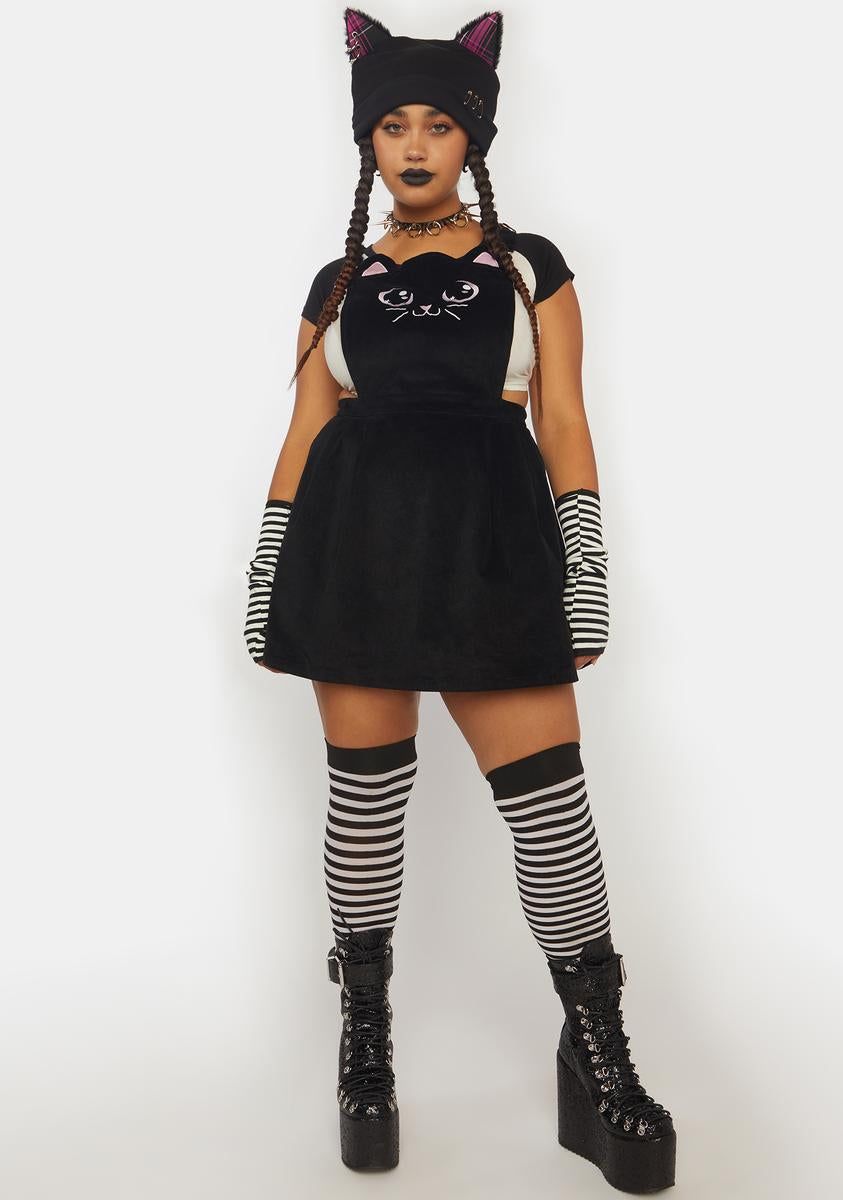 So Pawsitively Purrfect Pinafore Dress sold by Dolls Kill product image thumbnail 3