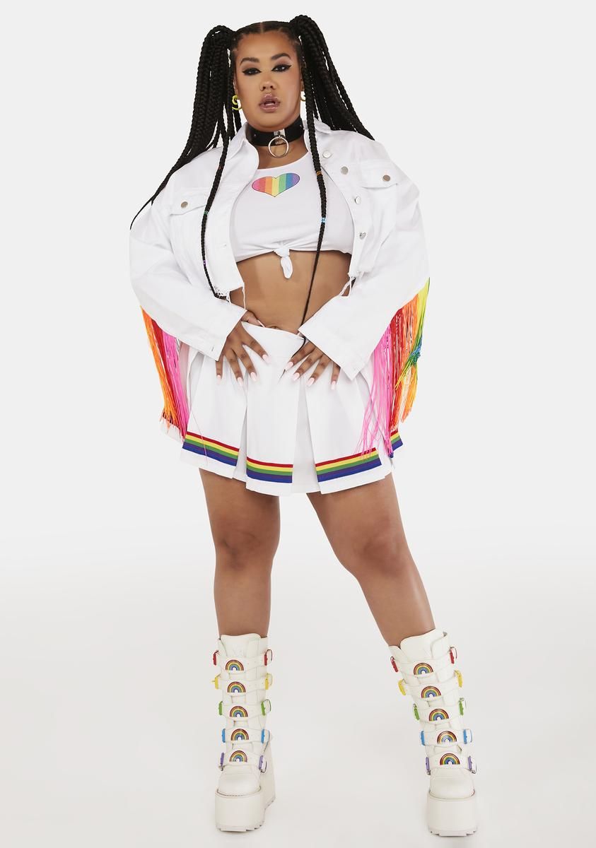 Plus Celebrate Love Tank Top sold by Dolls Kill product image thumbnail 3