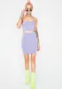 Lilac Dangerous Liaisons Bodycon Set sold by Dolls Kill
