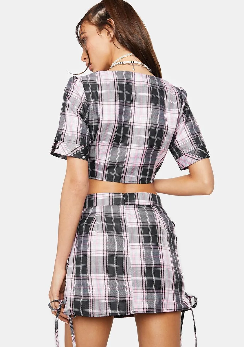 Third Time's The Charm Skirt Set sold by Dolls Kill product image thumbnail 4