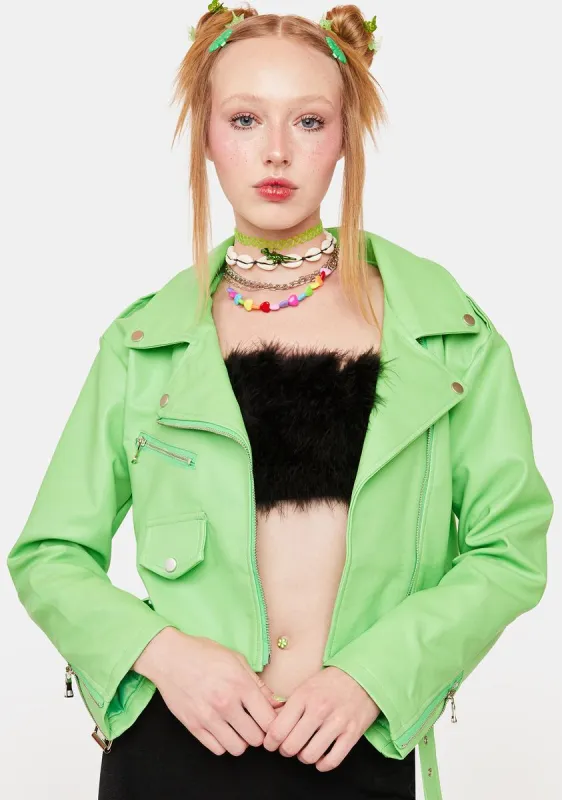 Julep Matchbox Maker Moto Jacket sold by Dolls Kill