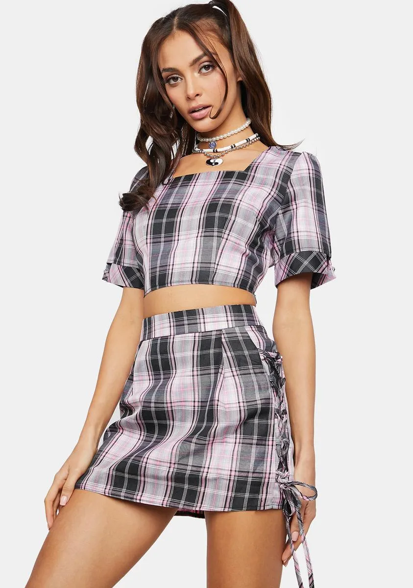 Third Time's The Charm Skirt Set sold by Dolls Kill product image thumbnail 2