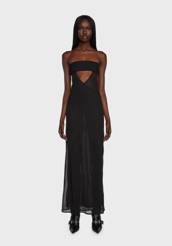 Charlize Maxi Dress sold by Dolls Kill