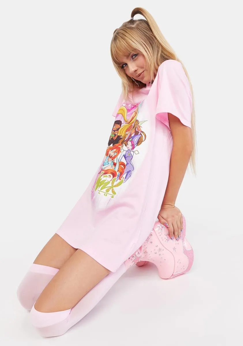 Bunch Of Besties Oversized Graphic Tee sold by Dolls Kill product image thumbnail 2