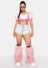 Plus Chasing Starlight Vinyl Bustier sold by Dolls Kill