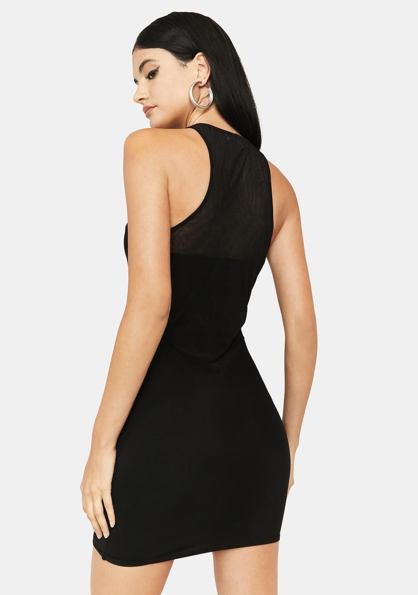 I Bodied That Mesh Mini Dress sold by Dolls Kill product image thumbnail 4