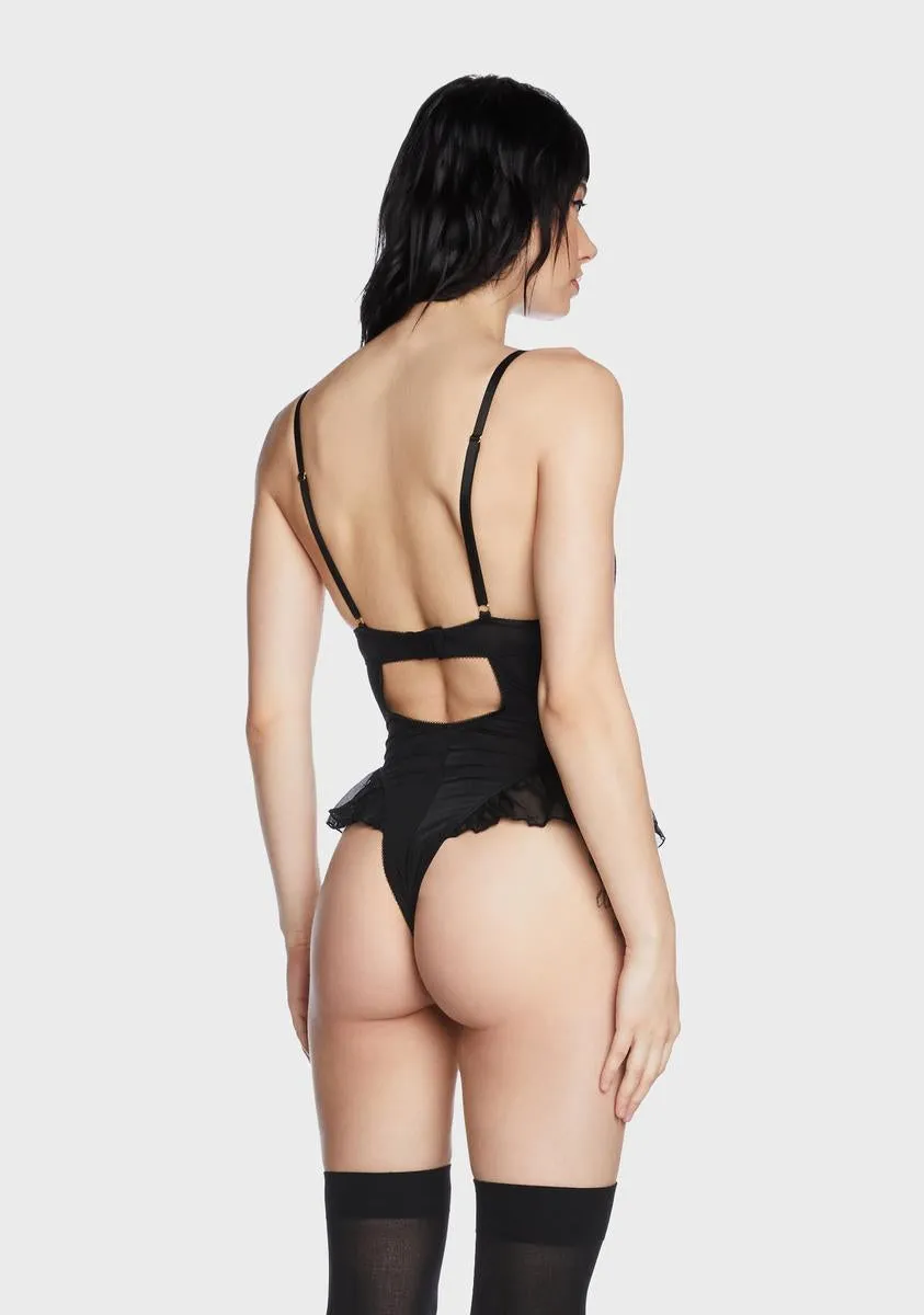 Unleashed Ruffle Teddy sold by Dolls Kill product image thumbnail 4