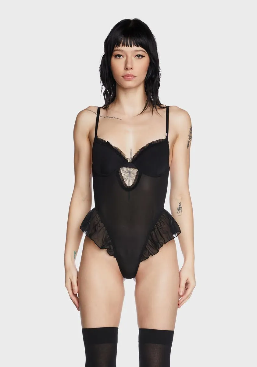 Unleashed Ruffle Teddy sold by Dolls Kill