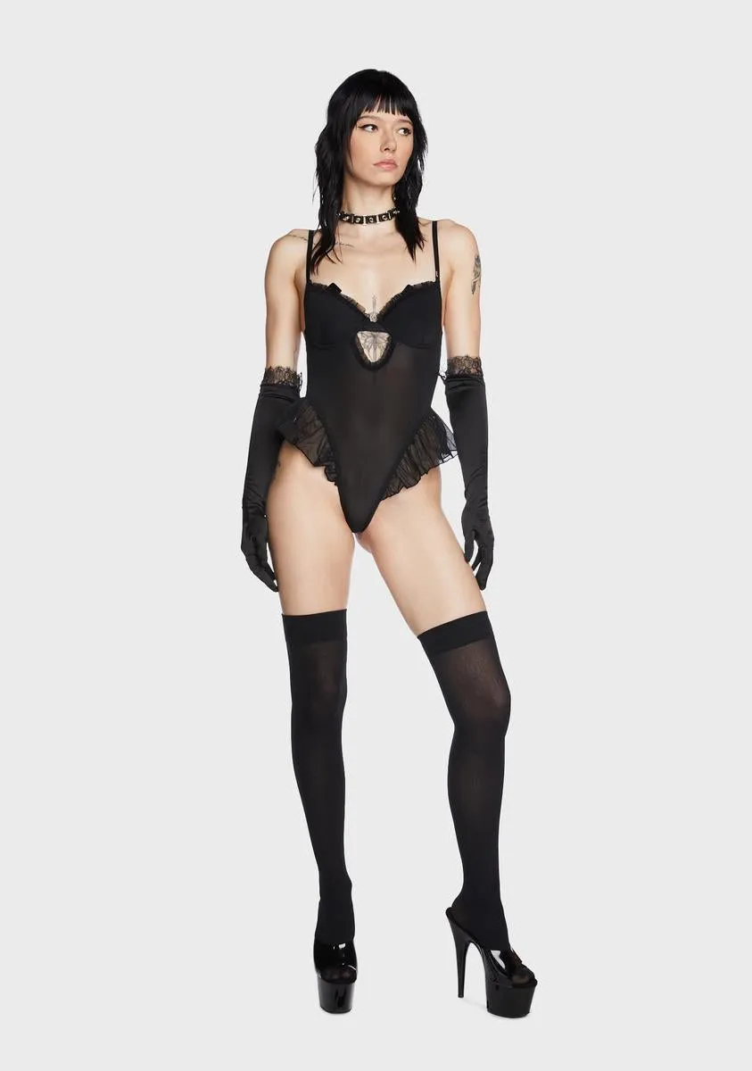 Unleashed Ruffle Teddy sold by Dolls Kill product image thumbnail 5