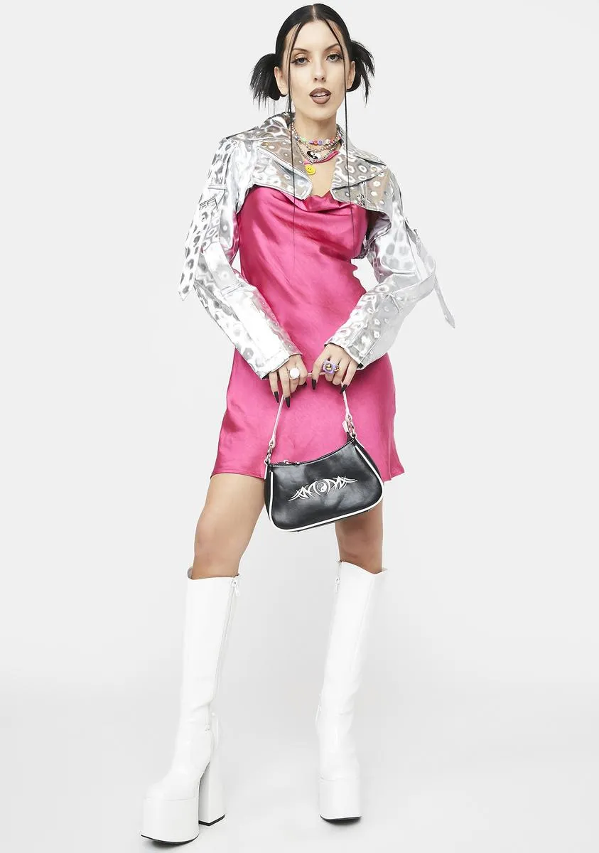 Mercury Rev It Up Shrug Moto Jacket sold by Dolls Kill product image thumbnail 3