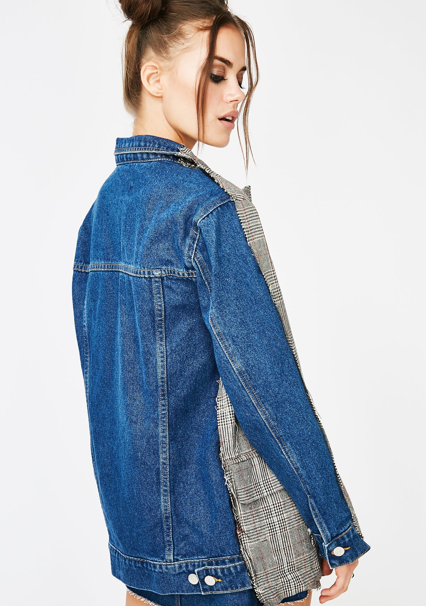 Study Hall Two Tone Jacket sold by Dolls Kill product image thumbnail 4