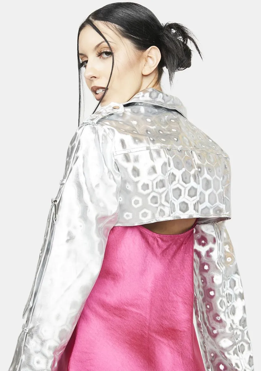 Mercury Rev It Up Shrug Moto Jacket sold by Dolls Kill product image thumbnail 4