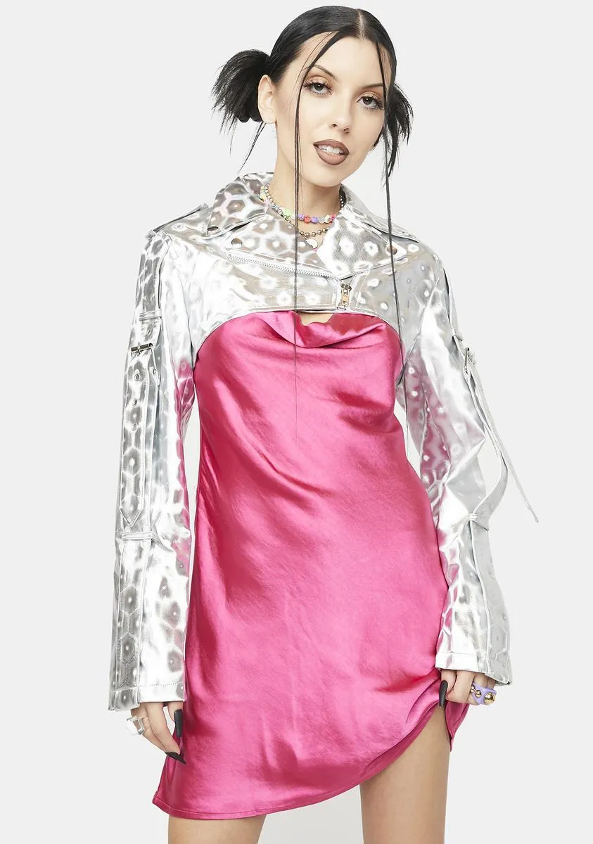 Mercury Rev It Up Shrug Moto Jacket sold by Dolls Kill