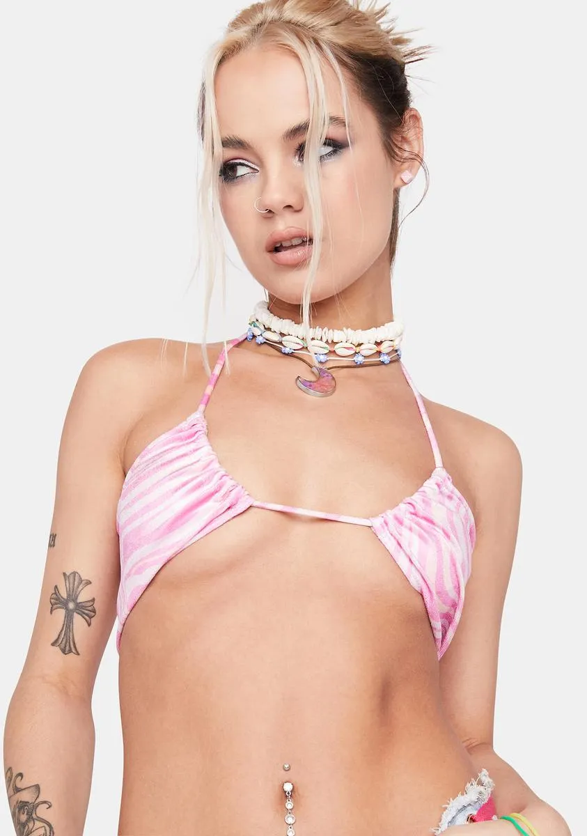Basic Instincts Bra Top sold by Dolls Kill
