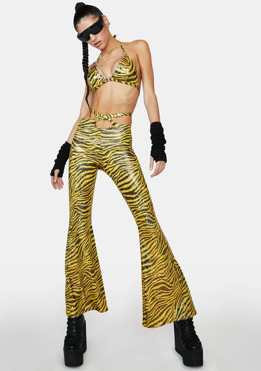 Jungle Hunt Dylan Flares sold by Dolls Kill product image thumbnail 2