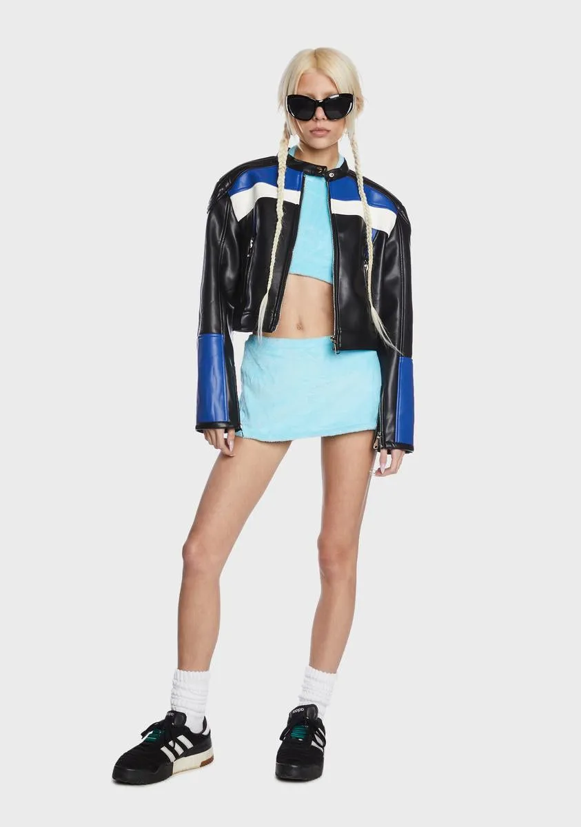 Aqua Hot Deal Skirt Set sold by Dolls Kill product image thumbnail 3