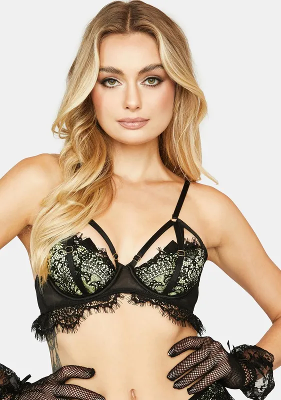 Nora Net Embroidery Bra sold by Dolls Kill
