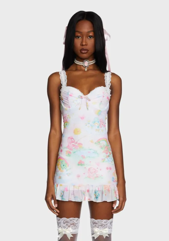 Good Vibes N' High Tides Mesh Top sold by Dolls Kill