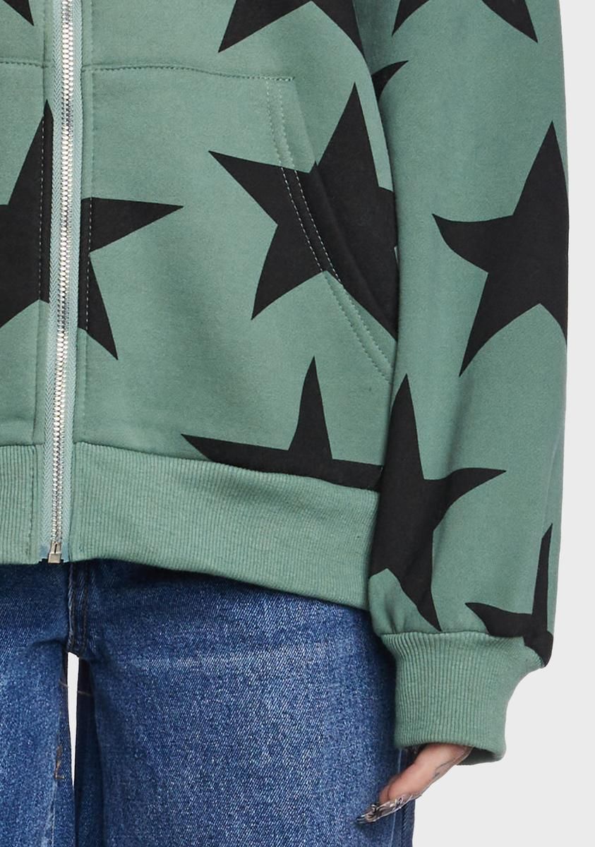 Star At Me Oversized Hoodie sold by Dolls Kill product image thumbnail 2