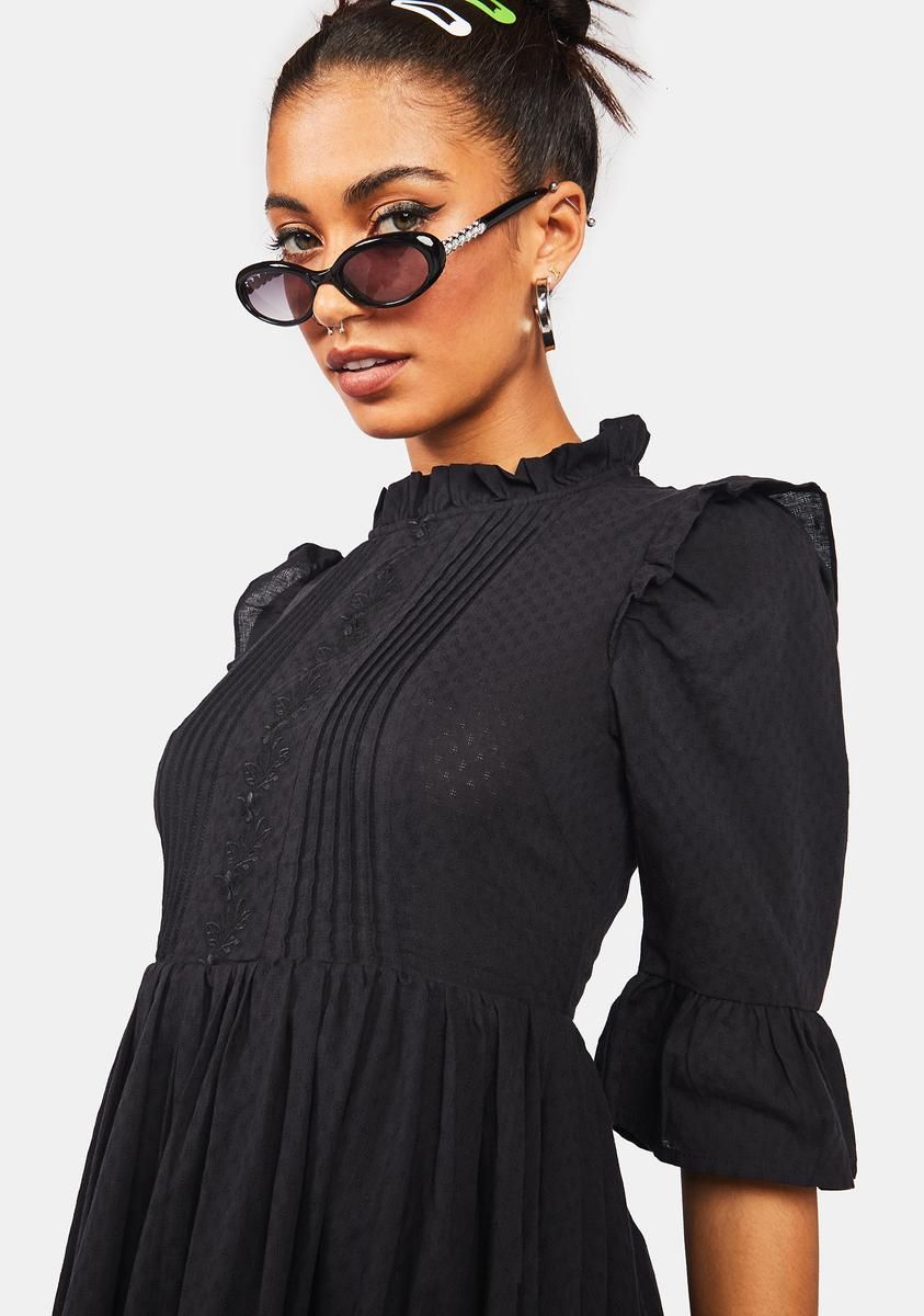 Prairie Frill Cotton Dress sold by Dolls Kill product image thumbnail 2