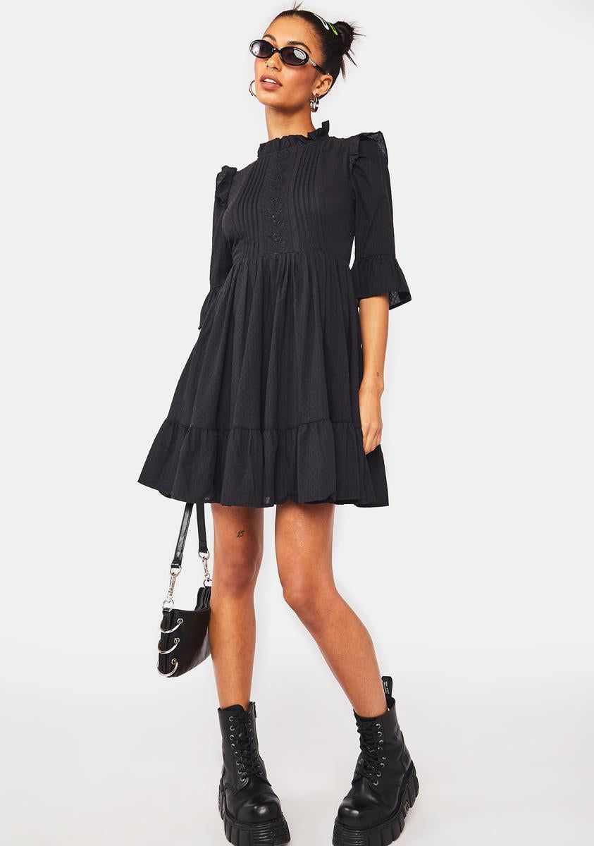 Prairie Frill Cotton Dress sold by Dolls Kill product image thumbnail 3