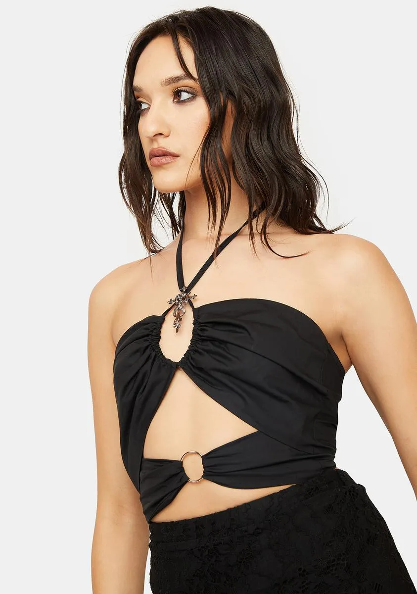 Punk Street Sexy Halter Top sold by Dolls Kill product image thumbnail 2