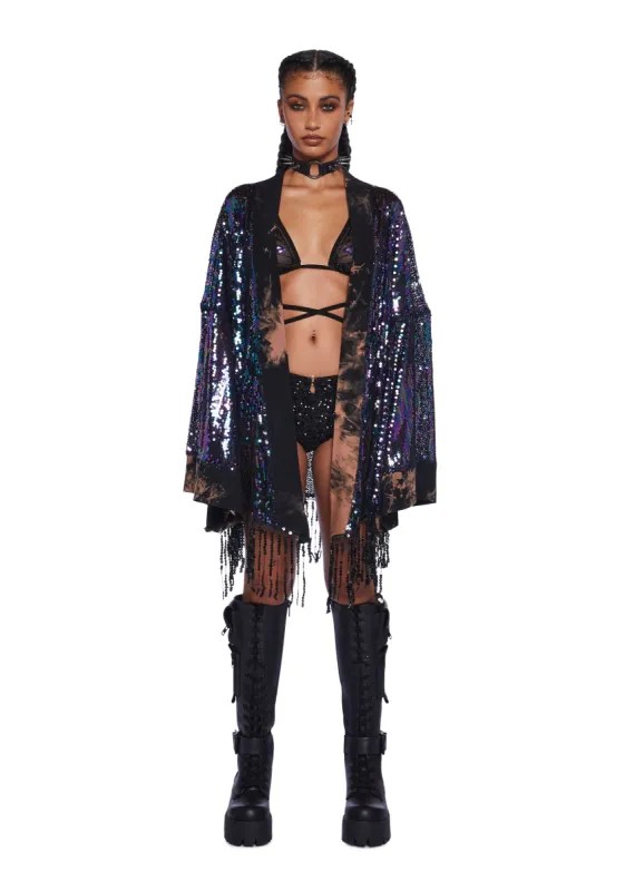 Clear Curiosity Kimono sold by Dolls Kill