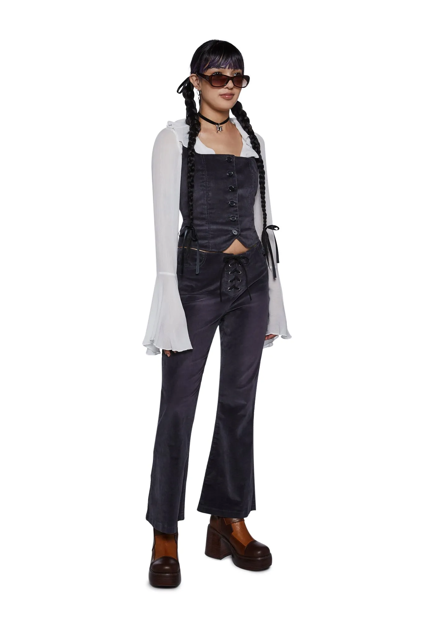 Latte Lover Corduroy Pants sold by Dolls Kill product image thumbnail 2