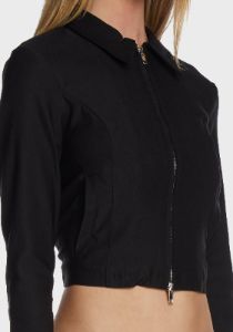 Carson Cropped Jacket sold by Dolls Kill