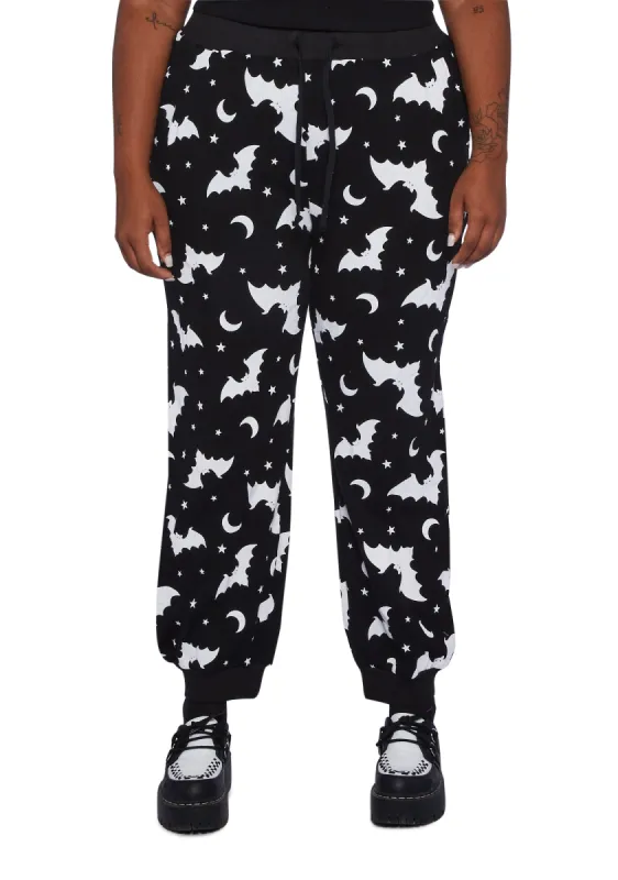 Plus Slumber Party Sweatpants sold by Dolls Kill