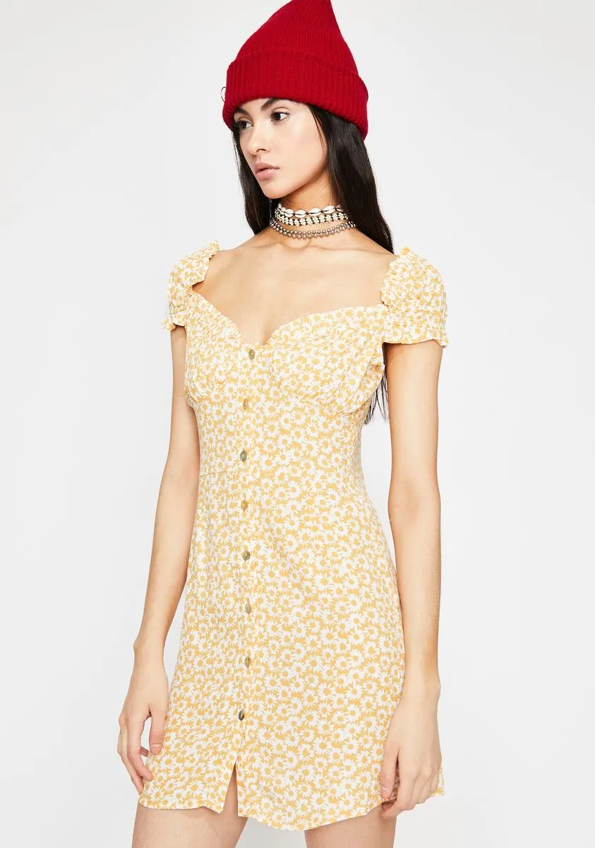 Sunny Rarest Daisy Floral Dress sold by Dolls Kill product image thumbnail 2