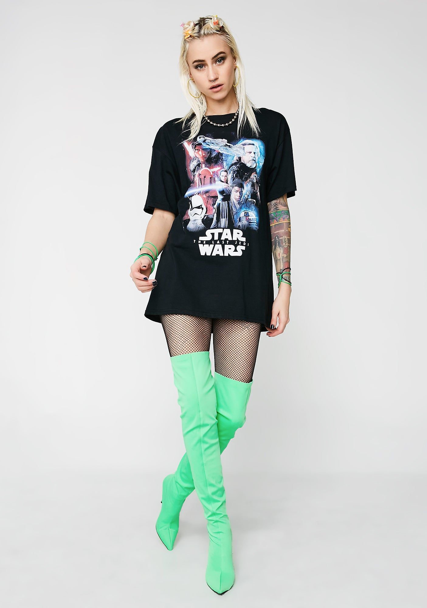 Join The Rebels Graphic Tee sold by Dolls Kill product image thumbnail 5
