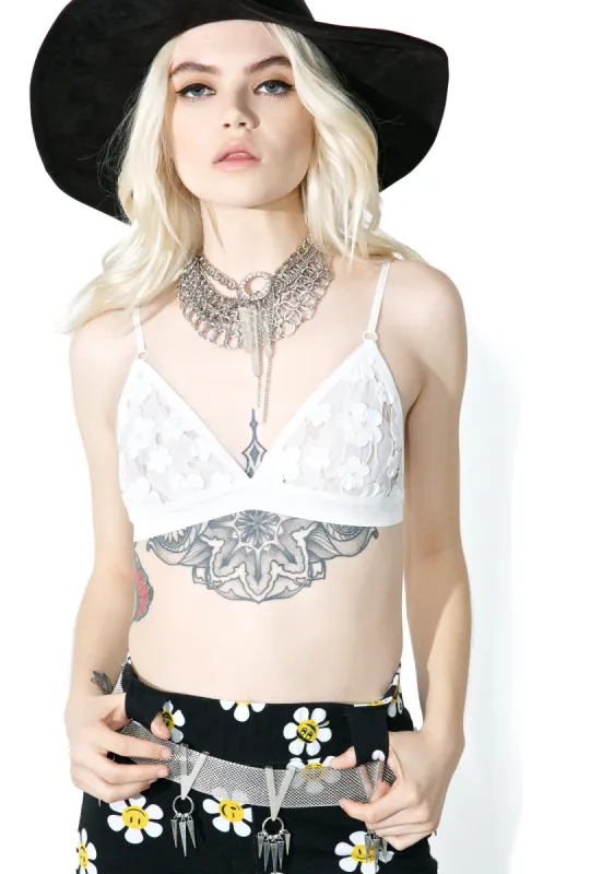 Blooming Bae Floral Bralette sold by Dolls Kill