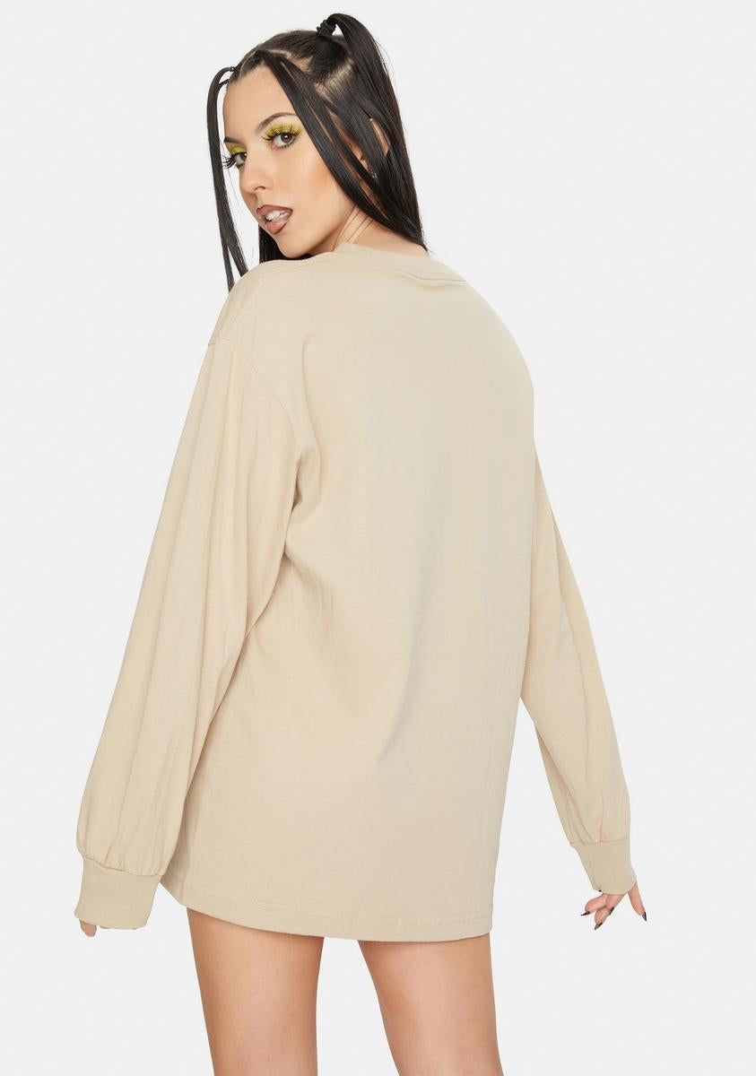 Pure Long Sleeve Graphic Tee sold by Dolls Kill product image thumbnail 4