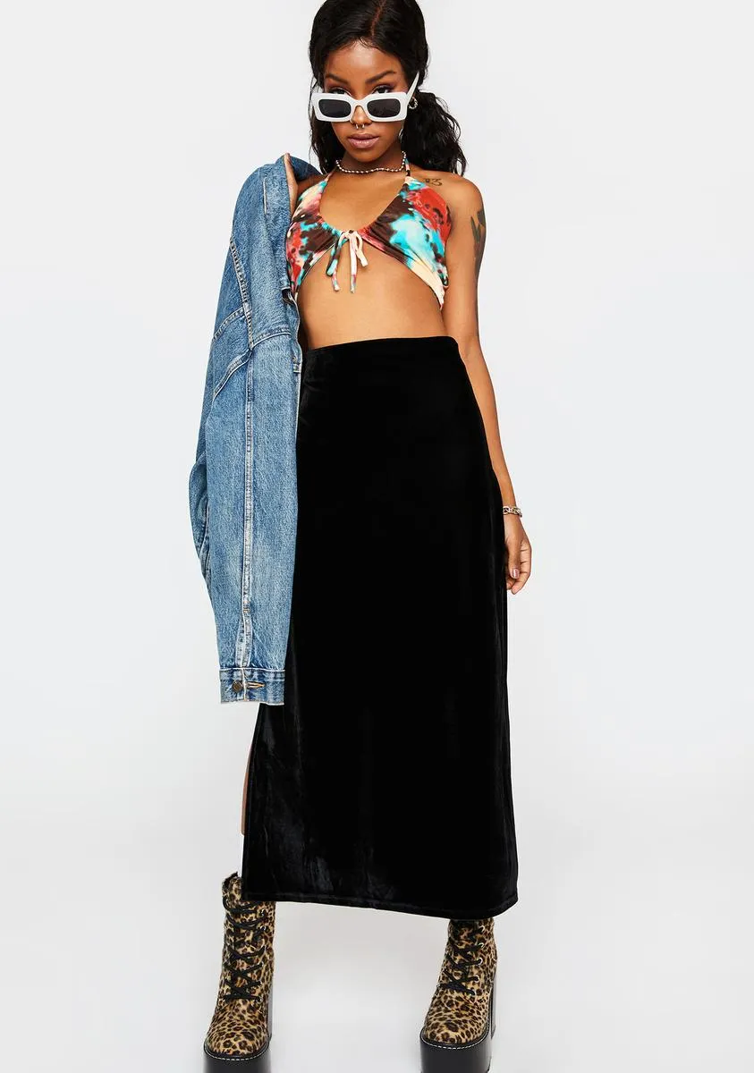 Rustic Multi Halter Crop Top sold by Dolls Kill product image thumbnail 3