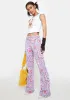 Power Floral Flare Pants sold by Dolls Kill