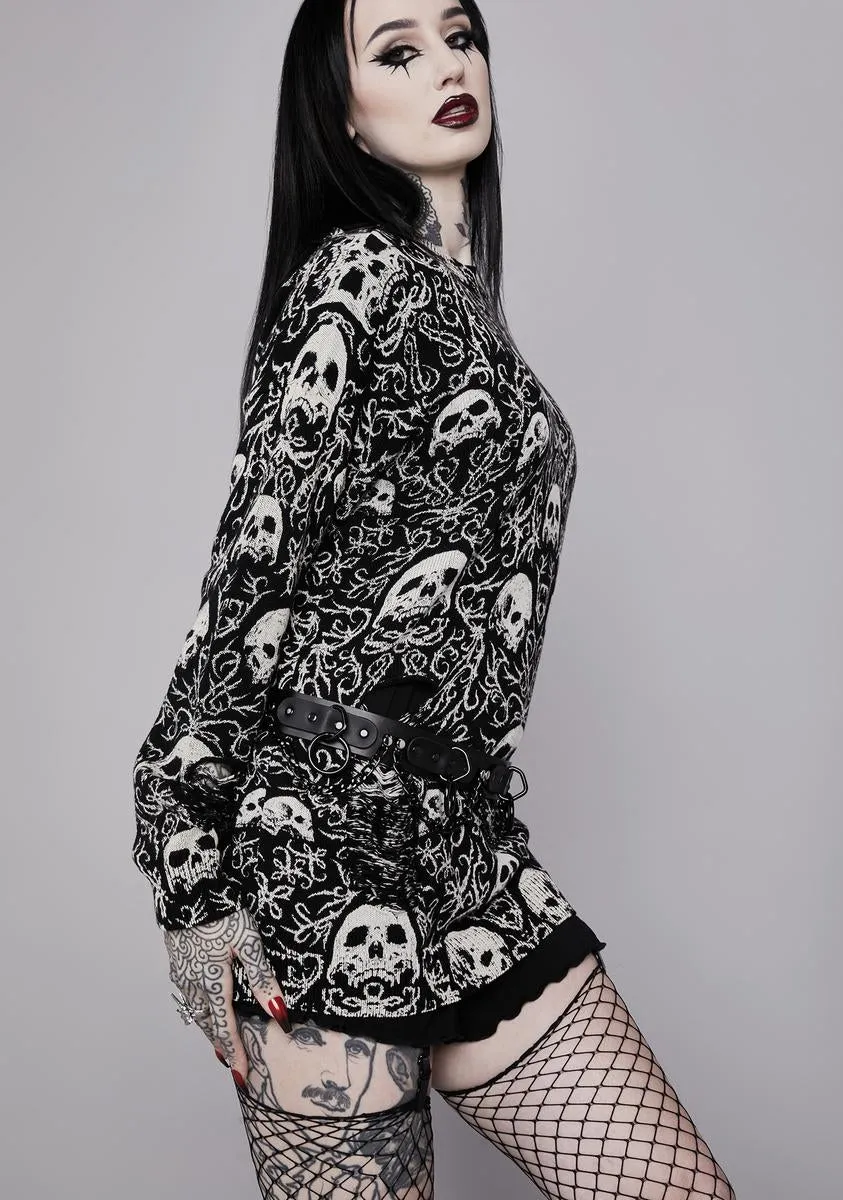 Trading Nightmares Oversized Sweater sold by Dolls Kill product image thumbnail 2